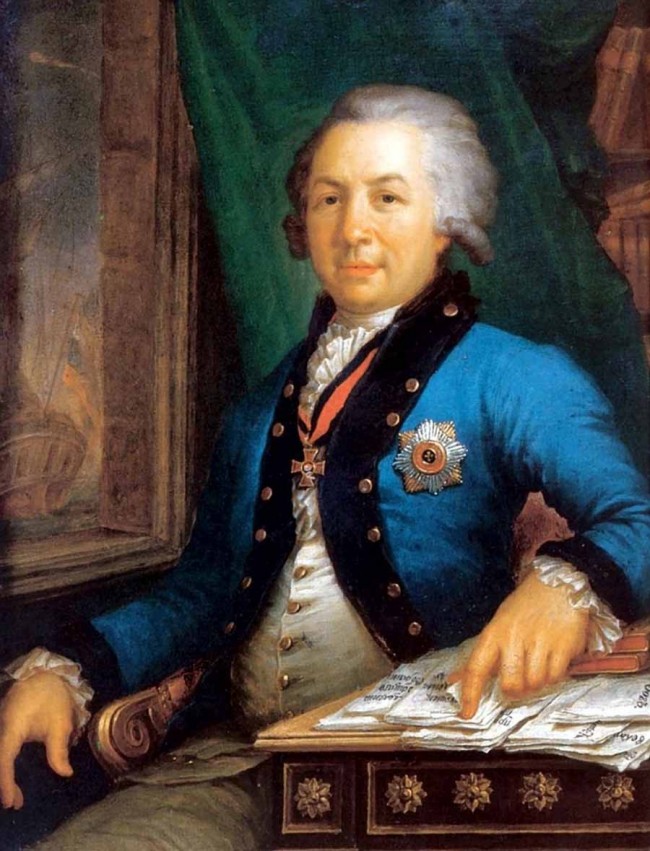 Сочинение по картине: Боровиковский - "Портрет поэта Гавриила Романовича Державина"